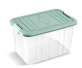 Storage Box With Lid S 15L - Clear